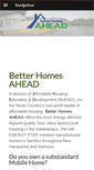 Mobile Screenshot of betterhomesahead.org